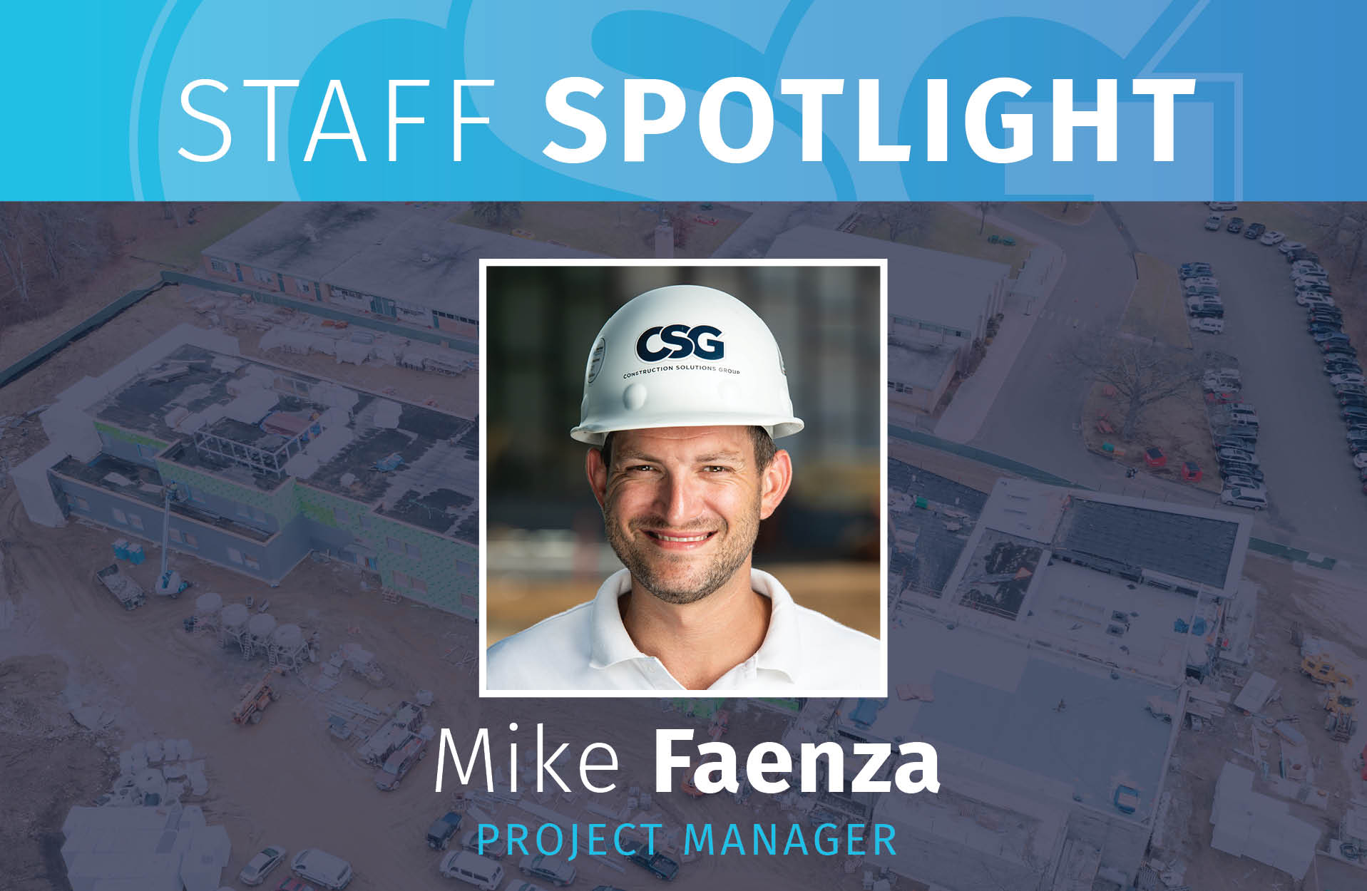 Staff Spotlight: Mike Faenza
